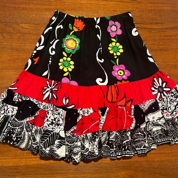 JAMS WORLD Fantasma Floral Ruffle Skirt - Picture 3 of 7
